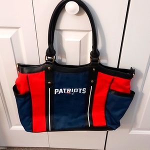 N.E. Patriots totebag.